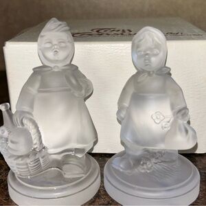Goebel Crystal Hummel Figurines
